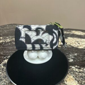 Vera Bradley Black and White Wristlet